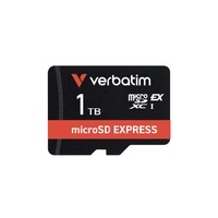 Verbatim 【Nintendo Switch2 動作確認済み】microSD Expressカード 1TB EXMXCN1000GJRZV2