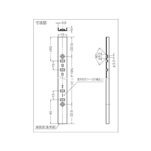 スガツネ工業 (120030915)SPM-20Bステンレス鋼製棚受 FC812FT-4811381-イメージ3