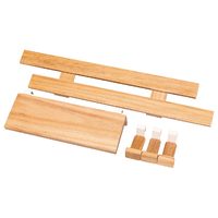 オスマック 壁に付けられるすのこ パッケージセット1 ナチュラル KBSP-1N