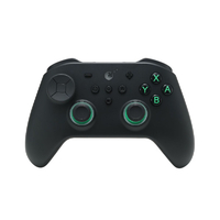Gulikit Switch1/2、PC、Android、iOS対応 テンション調整機能付きTMRジョイスティック搭載、 ワイヤレスコントローラー TT PRO Controller Black NS68B