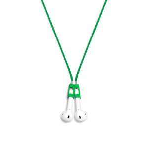 Tapper AirPods用ナイロンストラップ Green TP-2006-イメージ1