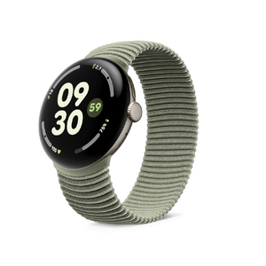 Google Google Pixel Watch(41 mm) グラデーション ストレッチ バンド Olive Mサイズ Olive GA11665-WW-イメージ2