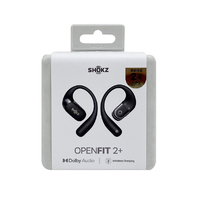 【新品同様】Shokz OpenFit 2 ブラック 2年保証つき OpenFit 2 オープンイヤーイヤホン - Shokz (ショックス) 日本
