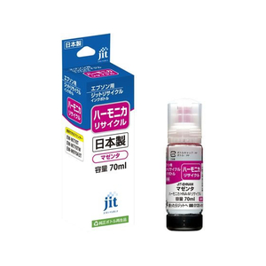 ジット エプソン ハーモニカ HNA-M マゼンタ リサイクルインクボトル FCD714P-JIT-EHNAM-イメージ1