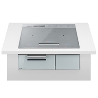 三菱 ビルトイン(3口IH対応) e angle select CROSS+TOP シルバー CS-K96E5-S