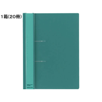 コクヨ ファスナーファイル〈レポート〉 A4タテ 2穴 100枚収容 緑 20冊 1箱(20冊) F836216-ﾌ-P160G