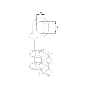 エスコ ワイヤークランプ 10.0-28.0mm FCW1318-EA988DJ-15-イメージ3