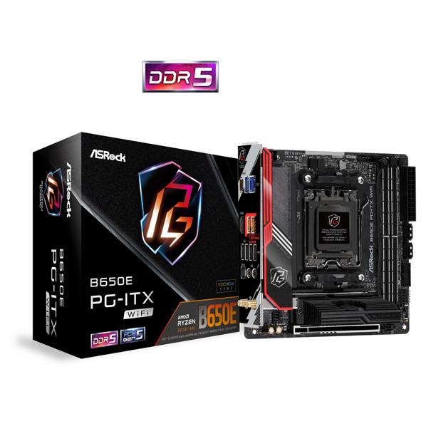 ASRock B650E PG-ITX WiFi マザーボード B650EPGITXWIFI RAID ITX AMD