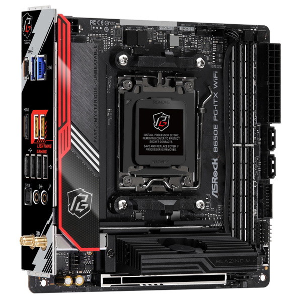 ASRock B650E PG-ITX WiFi マザーボード B650EPGITXWIFI RAID ITX AMD