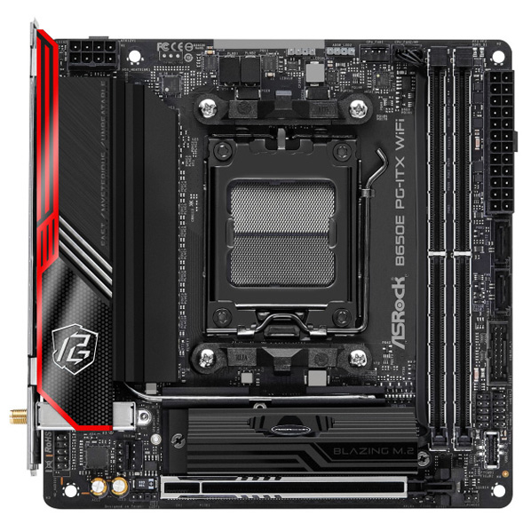 ASRock B650E PG-ITX WiFi マザーボード B650EPGITXWIFI RAID ITX AMD