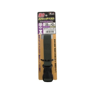 ユタカメイク 強力ストレッチベルト 25mm×2m バックル ODグリーン 40ODグリーン2521.7(±0.3) FC688GK-8556064-イメージ1