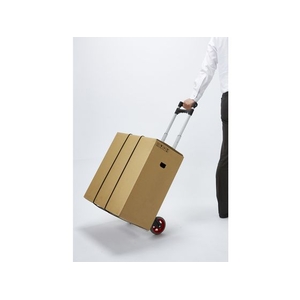 トラスコ中山 折りたたみキャリーカート(50kgタイプ) FC365HU-3899217-イメージ3