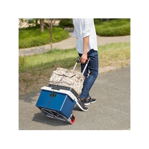 トラスコ中山 折りたたみキャリーカート(50kgタイプ) FC365HU-3899217-イメージ5