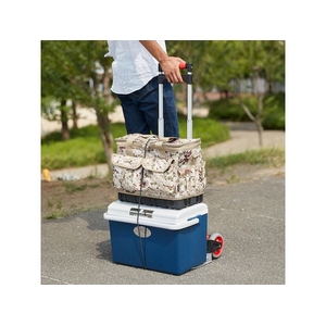 トラスコ中山 折りたたみキャリーカート(50kgタイプ) FC365HU-3899217-イメージ6