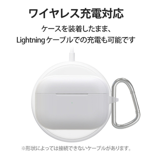 エレコム AirPods Pro用ソフトケース クリア AVA-AP2UC2CR-イメージ7
