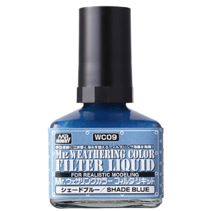 GSIクレオス Mr.ウェザリングカラー フィルタ・リキッド WC09 シェードブルー WC09MRウエザリングカラ-FL/Sブル- GSIクレオス Mr.ウェザリングカラー フィルタ・リキッド WC09 シェードブルー WC09MRウエザリングカラ-FL/Sブル-