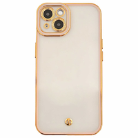 GAACAL iPhone 14 Pro用「クリアクラシカル」クリアTPUケース ピンク P00377PQP