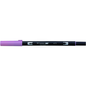 トンボ鉛筆 デュアルブラッシュペン ABT Orchid F040052-AB-T673-イメージ1