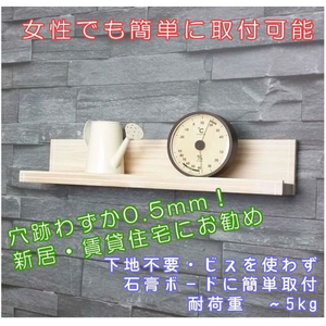 ライフサーブ EASY SHEL 棚のみ ホワイト FCF267A-イメージ2