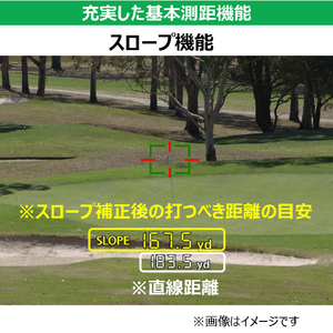 キヤノン レーザー距離計 Power Shot GOLF ブラック PSGOLF-イメージ10