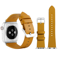 VPG Apple Watch用本革バンド(42-44mm) イエロー AW-LE02YE