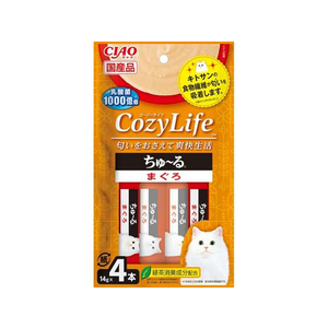いなば チャオCozyライフちゅーる 鮪4本 FCU2992-イメージ1