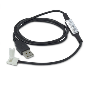 ヤザワ LEDテープライト専用パーツ 4pin コントローラー付き電源ケーブル(1．0m) TPLJUC0410-イメージ1