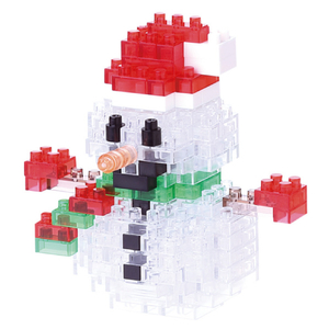 カワダ ナノブロック 雪だるま ナノブロックNBC154ユキダルマ2015 カワダ ナノブロック 雪だるま ナノブロックNBC154ユキダルマ2015