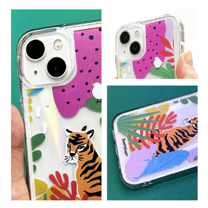 BOOGIE WOOGIE iPhone 14 Pro用オーロラケース Tiger BW24108I14P-イメージ14