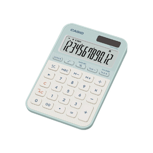 カシオ カラフル電卓 ライトグリーン MW-C20D-LG-N-イメージ1