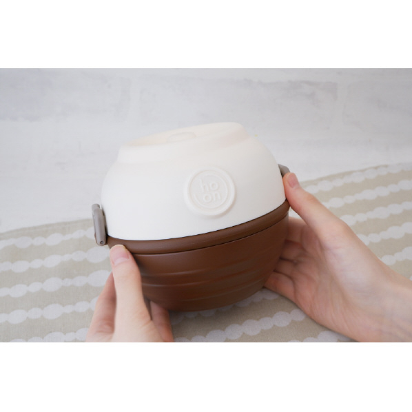 オルゴ ハニーポットランチジャー(0．55L) ho-on(ホーン) ブラウン LJH-55(BR)