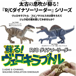 京商 R/C ダイナソーリーダー 蘇る!ヴェロキラプトル ヴェロキラプトル RCﾀﾞｲﾅｿ-ﾘ-ﾀﾞ-ｳﾞｴﾛｷﾗﾌﾟﾄﾙ-イメージ6