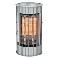 プラスマイナスゼロ テラスヒーター ライトグリーングレー XHS-J420-LGH