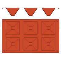BOURGEAT/ガストロフレックス ピラミッド L 1枚 2579.21(6ヶ取) FC269LV-7421700