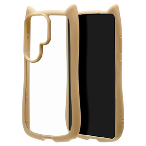 ラスタバナナ Galaxy S26 Ultra用 猫耳ケース TPU×PC トープ 9352GS26UHPTA-イメージ1