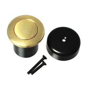 WAKI(和気産業) プッシュツマミ No.350 金消し 35mm FCK0663-AP-332K-イメージ1