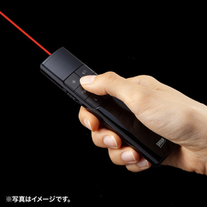 サンワサプライ タイマー付きプレゼンテーションマウス MA-WPR14BKN-イメージ2