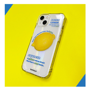 BOOGIE WOOGIE iPhone 14 Pro用オーロラケース Lemon BW24109I14P-イメージ13
