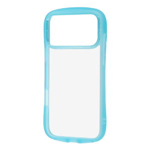 レイ・アウト iPhone 18 Pro Max用 / 17 Pro Max用  / ハイブリッド タフケース Puffull / クリアライトブルー RT-P59CMD1/CLA-イメージ1
