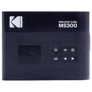 KODAK Kodak 液晶モニター付きインスタントカメラ Mini Shot 3 ERA ブラック PMS3E-MS300K-イメージ4