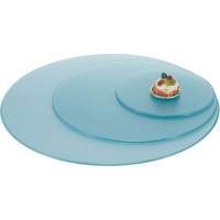 江部松商事 EBM/ブッフェステーション 丸ライトグリーントレー G0067(L)670 FC336LM-4532700