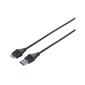 BUFFALO USB3.0スリムケーブル(A to microB・1m) ブラック BSUAMBSU310BK BUFFALO USB3.0スリムケーブル(A to microB・1m) ブラック BSUAMBSU310BK