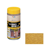 アサヒペン 超耐久屋外用ニス 300ML 透明(クリヤ) FC129NV