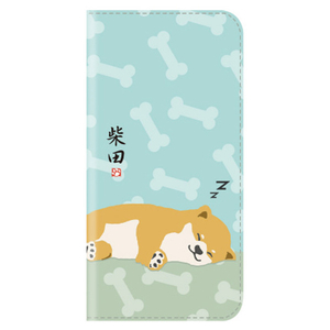 abbi FRIENDS iPhone 11 Pro Max用ダイアリーケース しばたさん 昼寝 ABF17109I65R-イメージ1