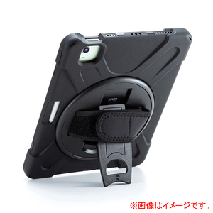 サンワサプライ iPad Air用耐衝撃ケース PDA-IPAD1717BK-イメージ9
