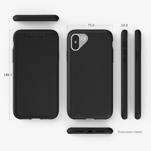 Matchnine iPhone X用ケース TAILOR ミドルグレー MN10994I8-イメージ6