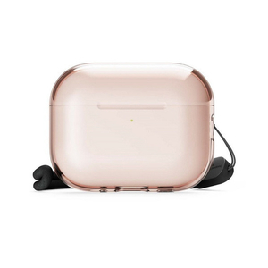 elago AirPodsPro3用TPUケｰスストラップ付き/ラブリｰピンク elago ラブリーピンク EL_A3PCSTPCJ_LP-イメージ1