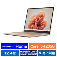 マイクロソフト 【Surface学生向けモデル】Surface Laptop Go3(i5/16GB/512GB) サンドストーン S0D00001