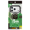 トリニティ iPhone 18 Pro用 / 17 Pro用 [GRAV Solid UNLIMITED] マグネット吸着式アクセサリー対応 超精密設計 耐衝撃5M ハイブリッドケース ブラックリング TR-IP26M3-GRUSM-CLB
