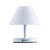 MoriMori 充電式LEDテーブルライト LED T-Light CAFE S1 ホワイト FTL-2102-WH-イメージ1